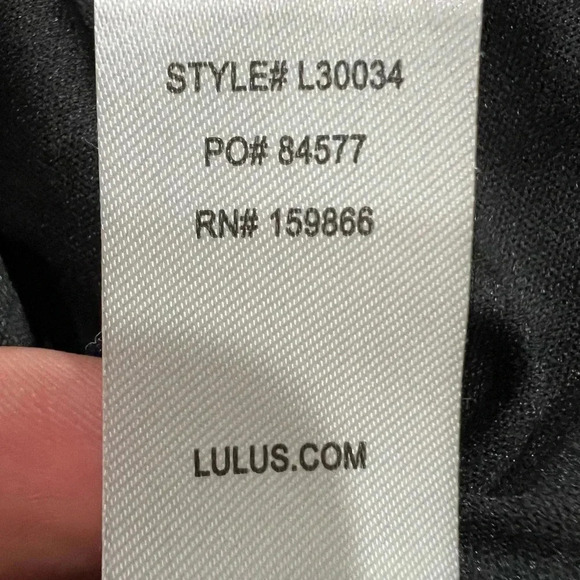 Lulus Maxi Black Dress Size S - Picture 5 of 6